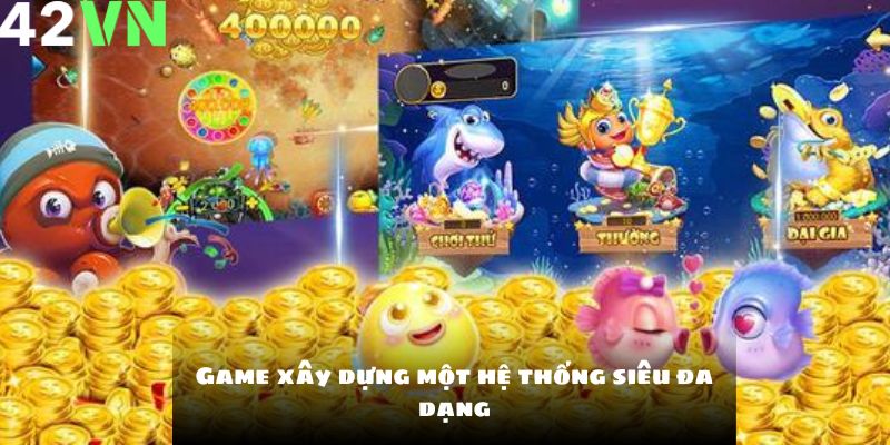 Game xây dựng một hệ thống siêu đa dạng vũ khí
